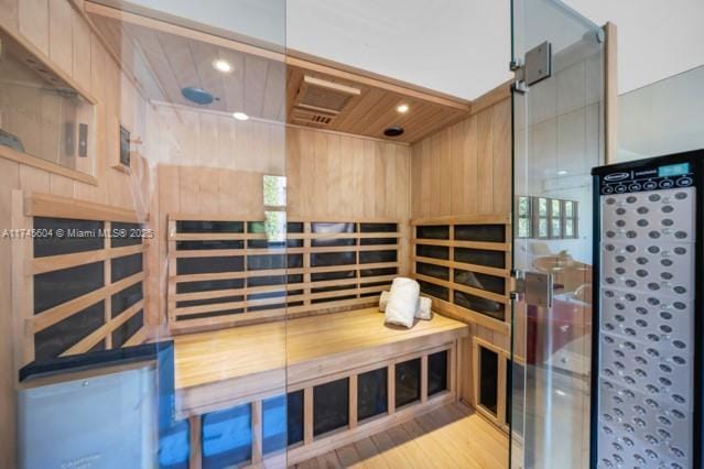 10655 NE Quaybridge Ct Unit C3, Miami, FL 33138 - sauna featuring recessed lighting and wood finished floors