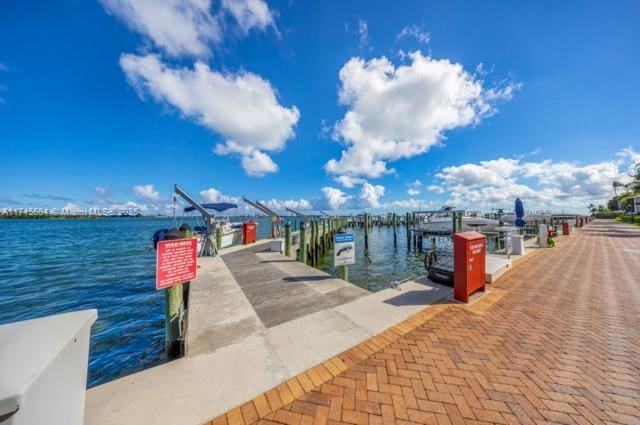 10655 NE Quaybridge Ct Unit C3, Miami, FL 33138 - dock area with a water view