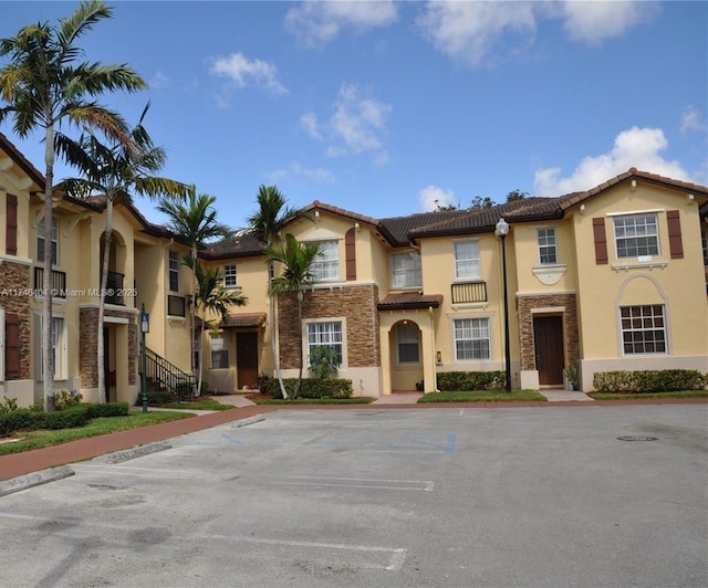 view of mediterranean / spanish house