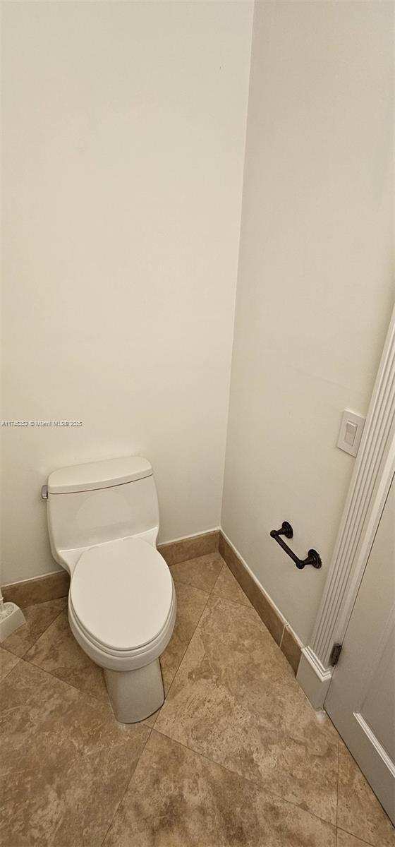 bathroom with toilet