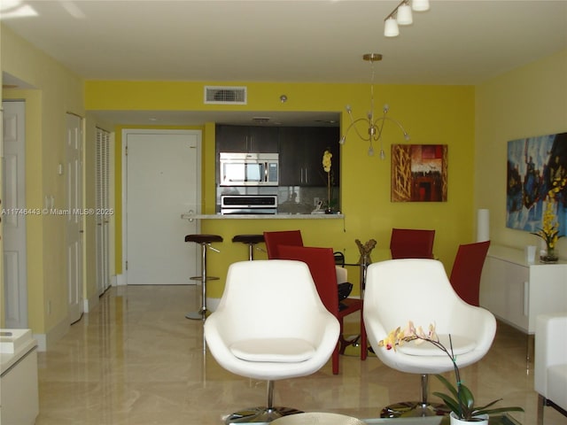 770 Claughton Island Dr Unit 1708, Miami, FL 33131 - interior space featuring visible vents
