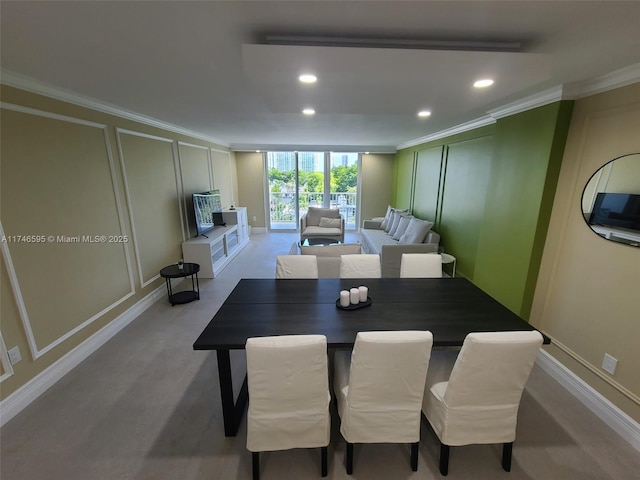 2851 NE 183rd St Unit 511E, Aventura, FL 33160 - dining area with crown molding