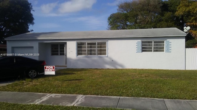 view of home's exterior with a yard