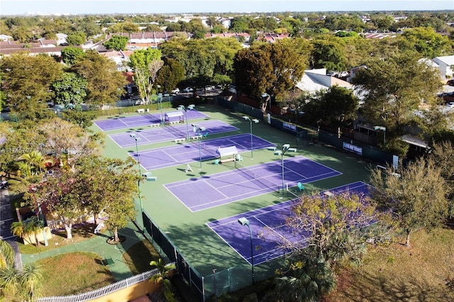 aerial view