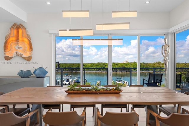 350 Desoto St, Hollywood, FL 33019 - interior space featuring a water view
