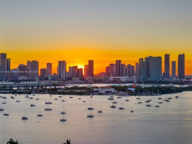 228302 W Dilido Dr, Miami Beach, FL 33139 - view of city skyline featuring a nearby body of water