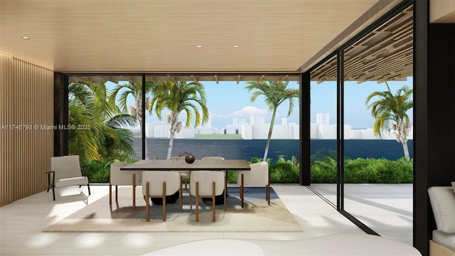 228302 W Dilido Dr, Miami Beach, FL 33139 - view of sunroom / solarium