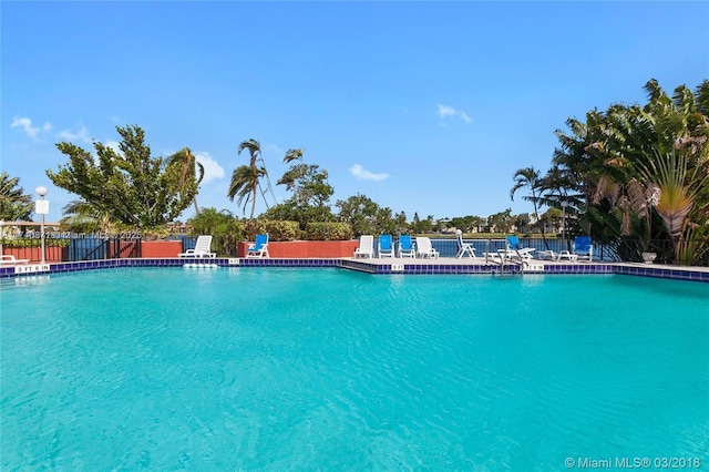 view of swimming pool