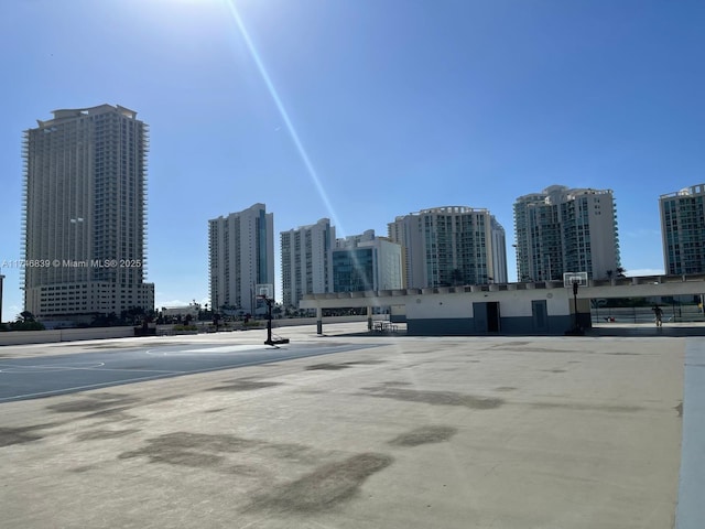 17011 N Bay Rd Unit 507, Sunny Isles Beach, FL 33160 - exterior space with a view of skyline