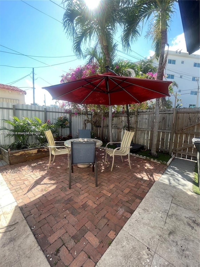 view of patio / terrace