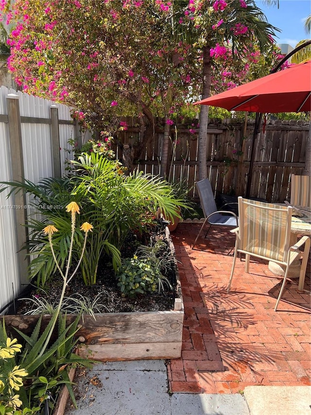 view of patio