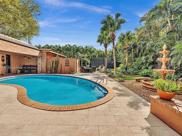 6200 SW 112th St, Pinecrest, FL 33156 - view of pool with a patio area
