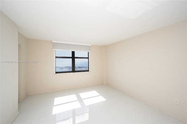 view of empty room