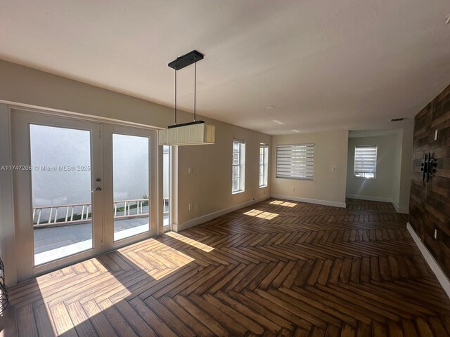 13926 SW 164th St, Miami, FL 33177 - unfurnished room featuring french doors and baseboards