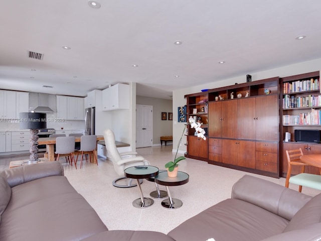 view of living room