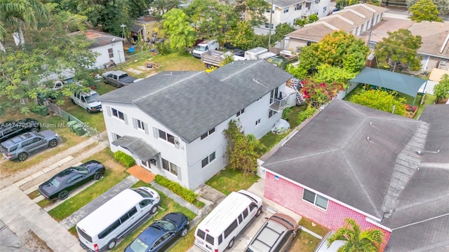 birds eye view of property featuring a residential view