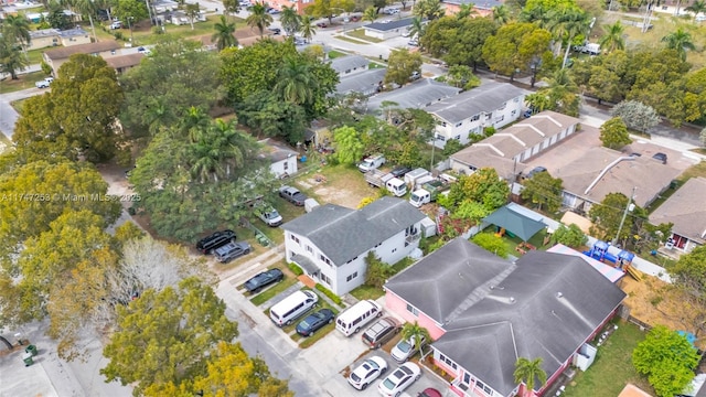 bird's eye view featuring a residential view