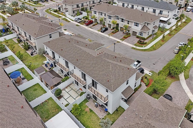 birds eye view of property featuring a residential view