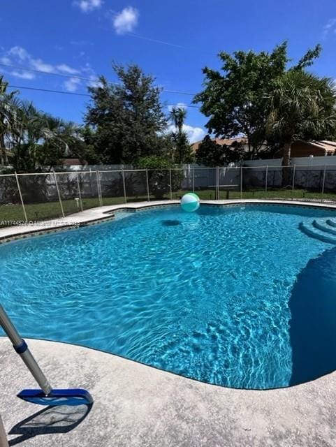 view of pool