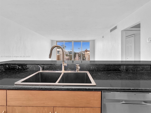 kitchen featuring sink and stainless steel dishwasher