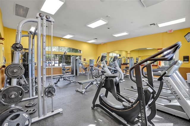 1588 SW 191st Ave, Pembroke Pines, FL 33029 - workout area featuring visible vents