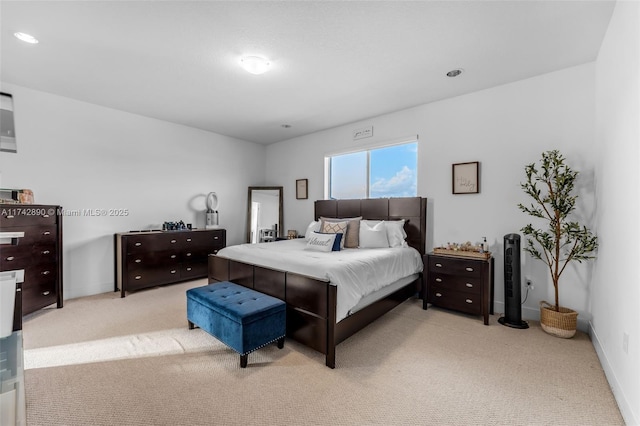 15124 SW 176th Ter, Miami, FL 33187 - carpeted bedroom with baseboards and recessed lighting