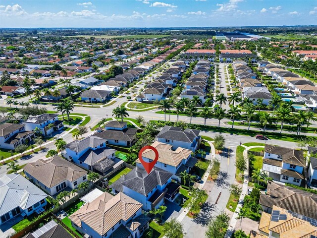 15124 SW 176th Ter, Miami, FL 33187 - aerial perspective of suburban area