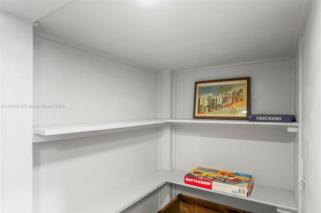 view of pantry