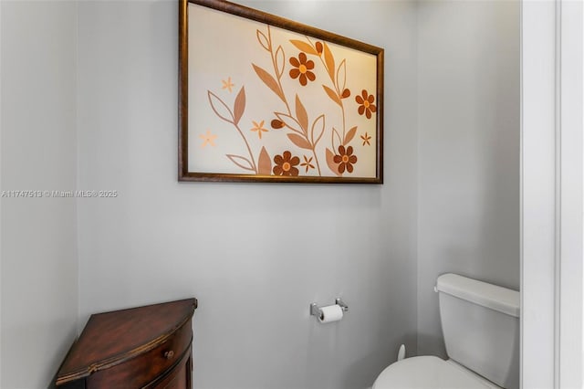 bathroom with toilet