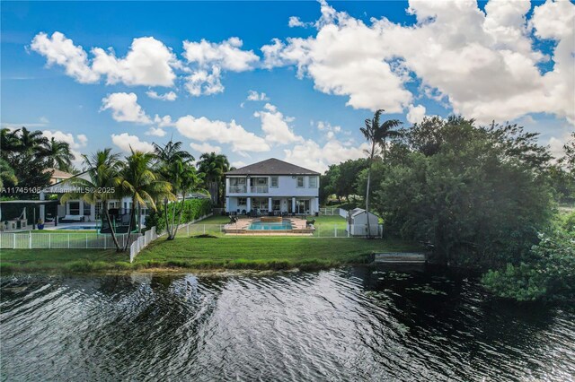 property view of water