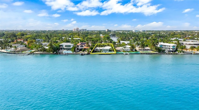 7331 Belle Meade Island Dr, Miami, FL 33138 - drone / aerial view of a nearby body of water