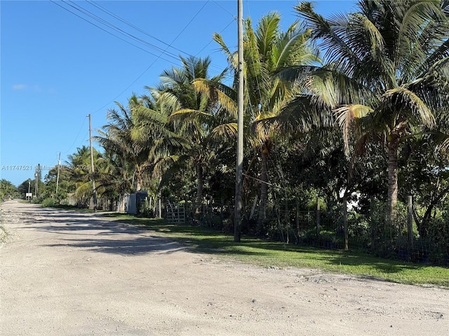 view of street