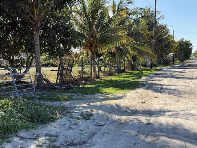 view of street