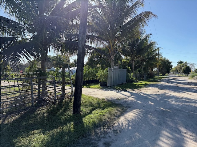 view of street