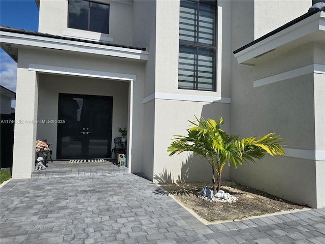 view of exterior entry
