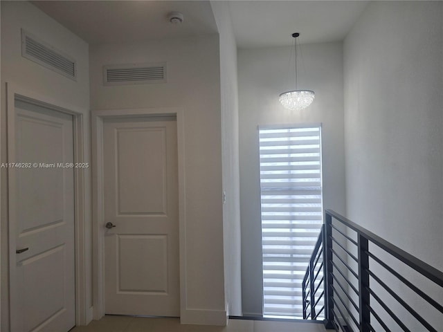 corridor with a wealth of natural light