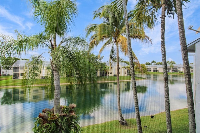 view of water feature