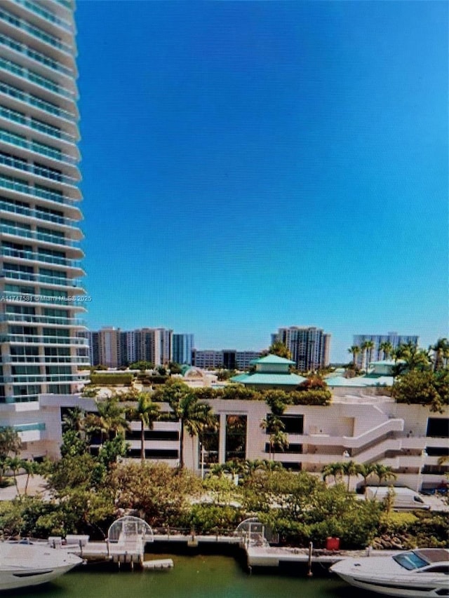 150 Sunny Isles Blvd Unit 1-606, Sunny Isles Beach, FL 33160 - water view with nearby urban area