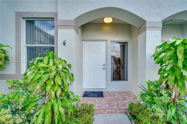 view of entrance to property