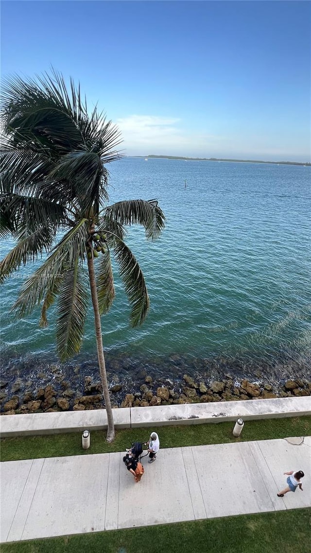 property view of water