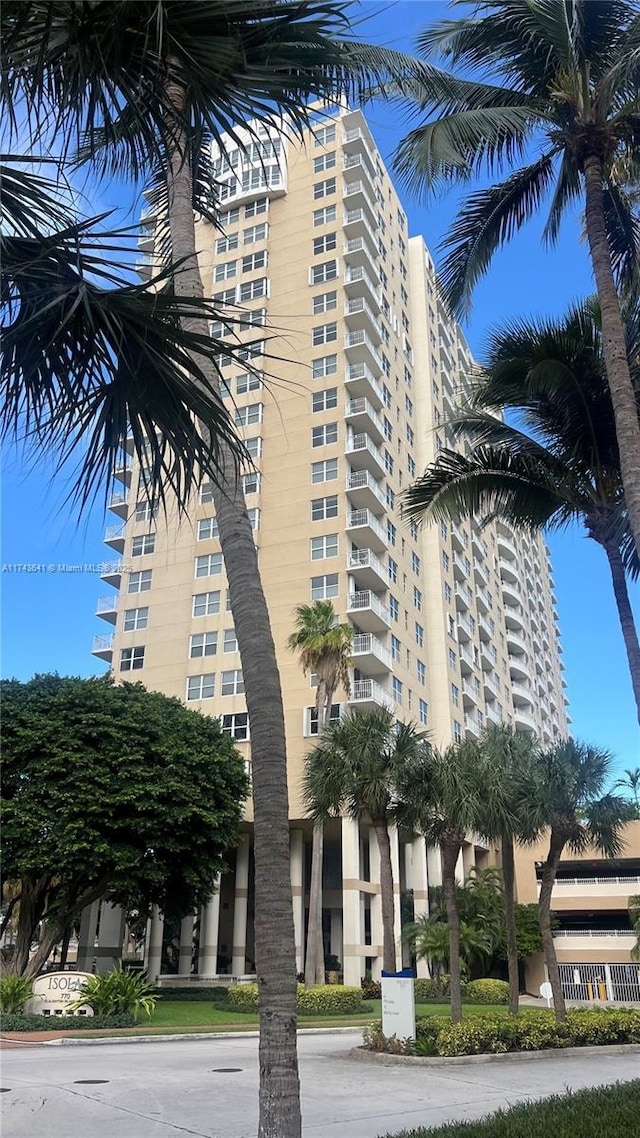 view of property