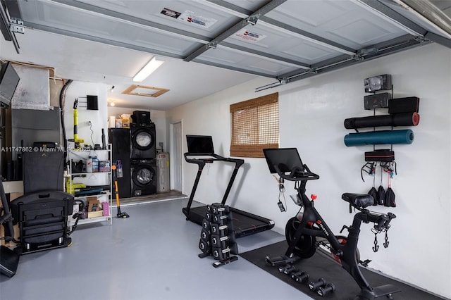 view of workout room