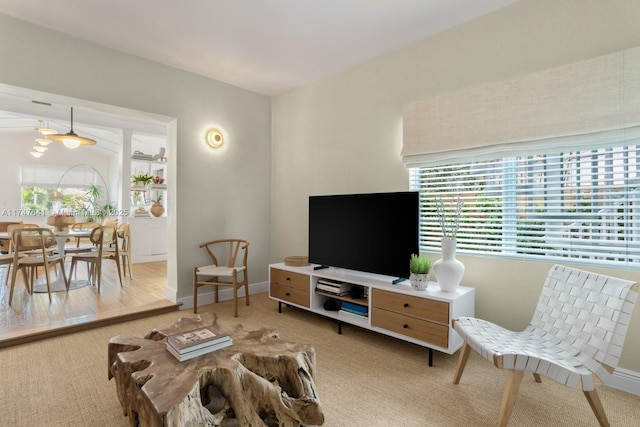 view of living room