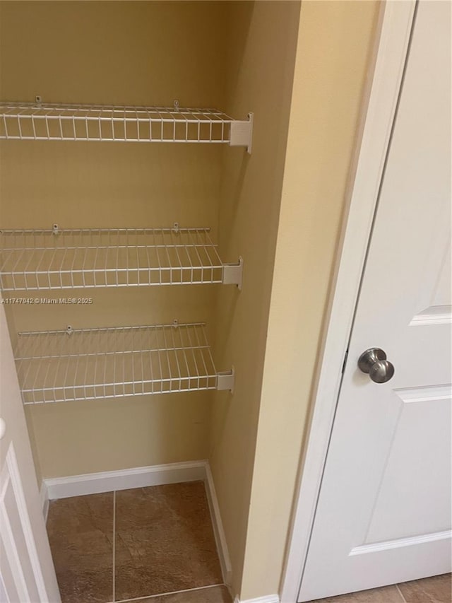 view of closet