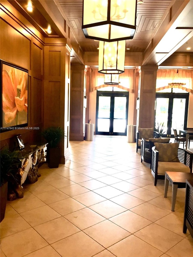 view of building lobby