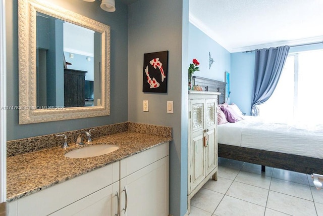 7270 SW 88th St Unit B308, Miami, FL 33156 - ensuite bathroom featuring tile patterned floors and vanity