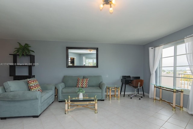 view of living room