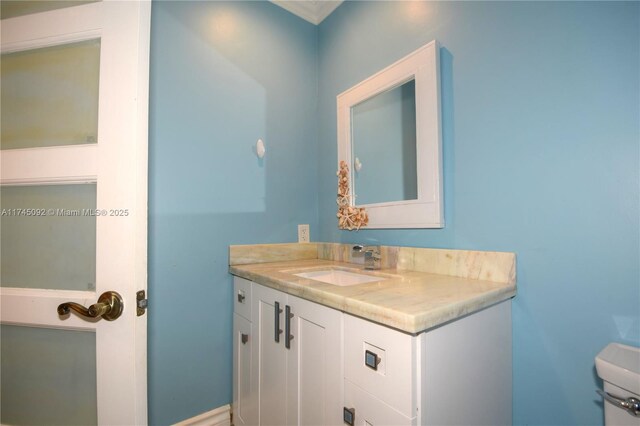8639 Eagle Run Dr Unit 11, Boca Raton, FL 33434 - half bath with vanity and toilet