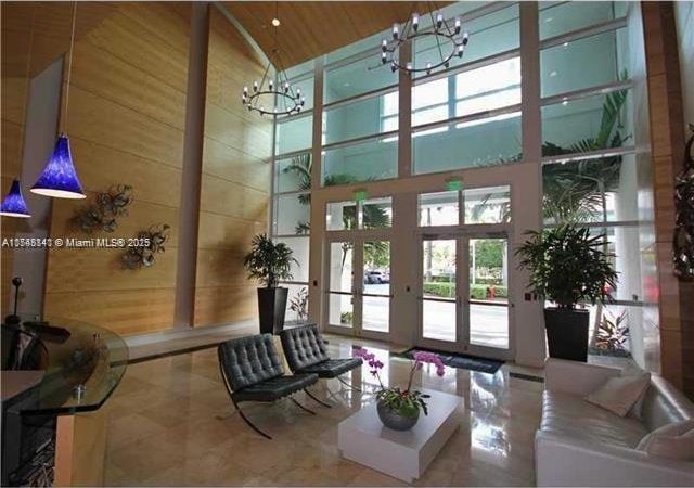 view of community lobby
