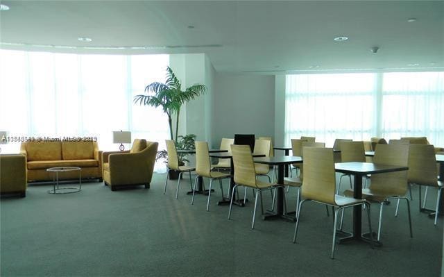 view of dining space